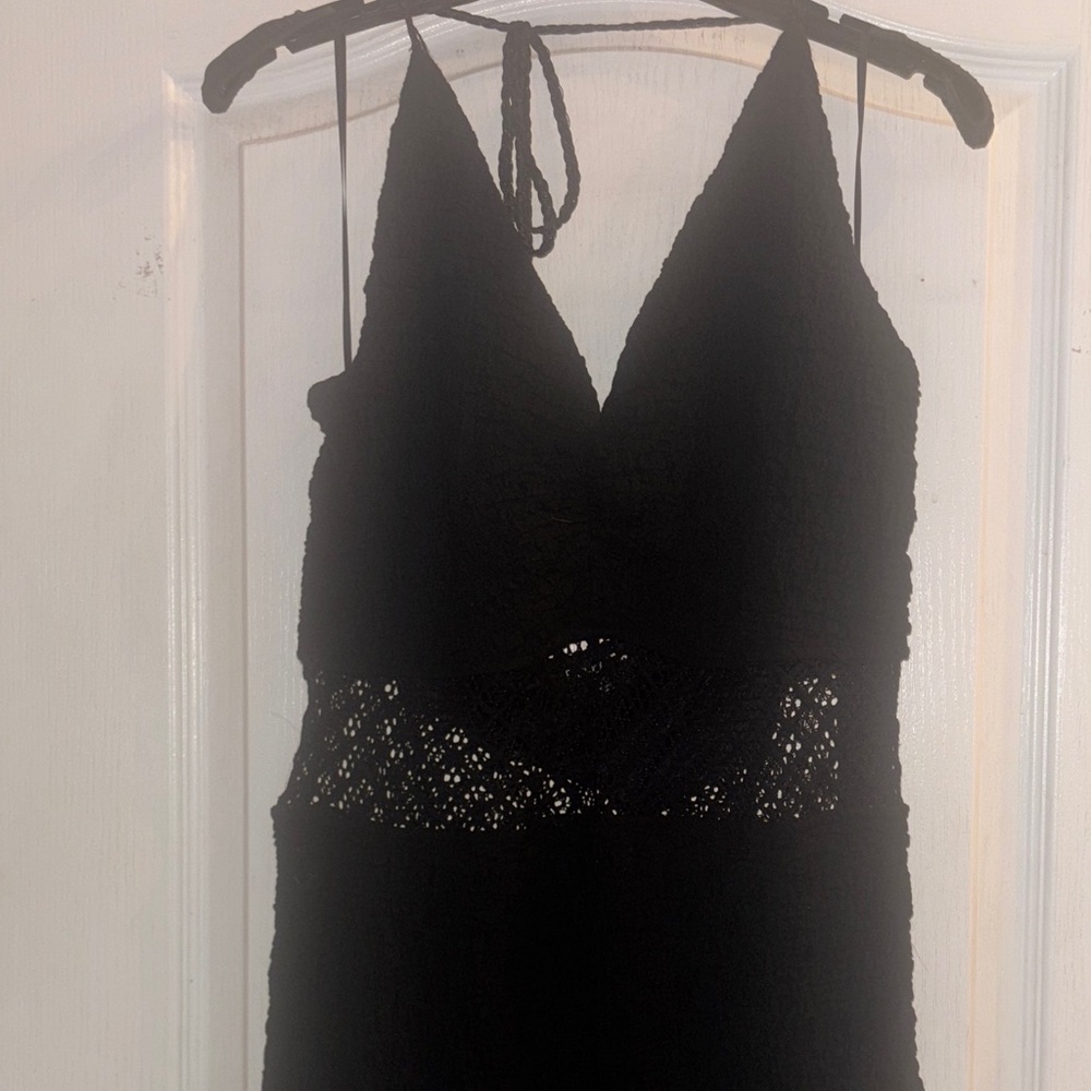 Fashion Nova Black Lace Dress